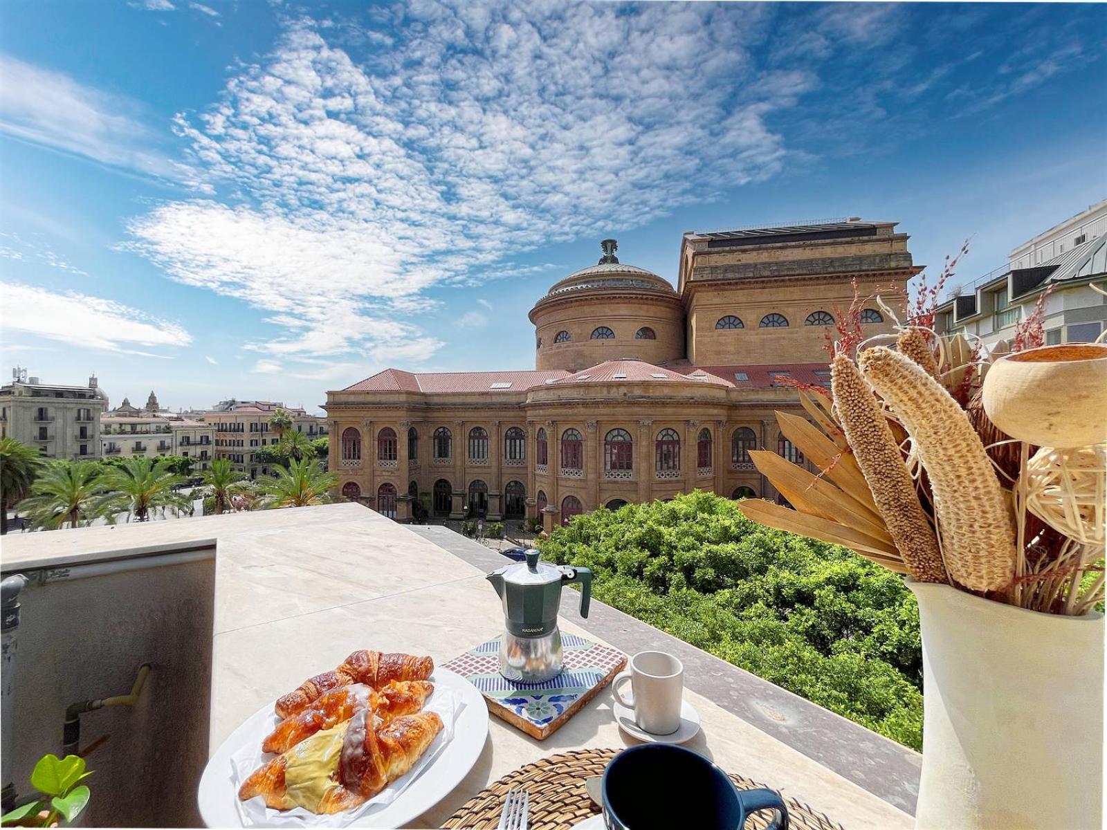 Villa Palermo Blu - Palazzo Massimo Esterno foto